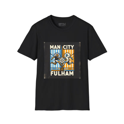 Man City vs Fulham Inspired Mens Graphic Tee | Womens Graphic Tee | Awesome T Shirts