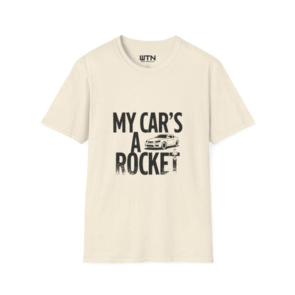 My Car's a Rocket Roast Graphic Tee