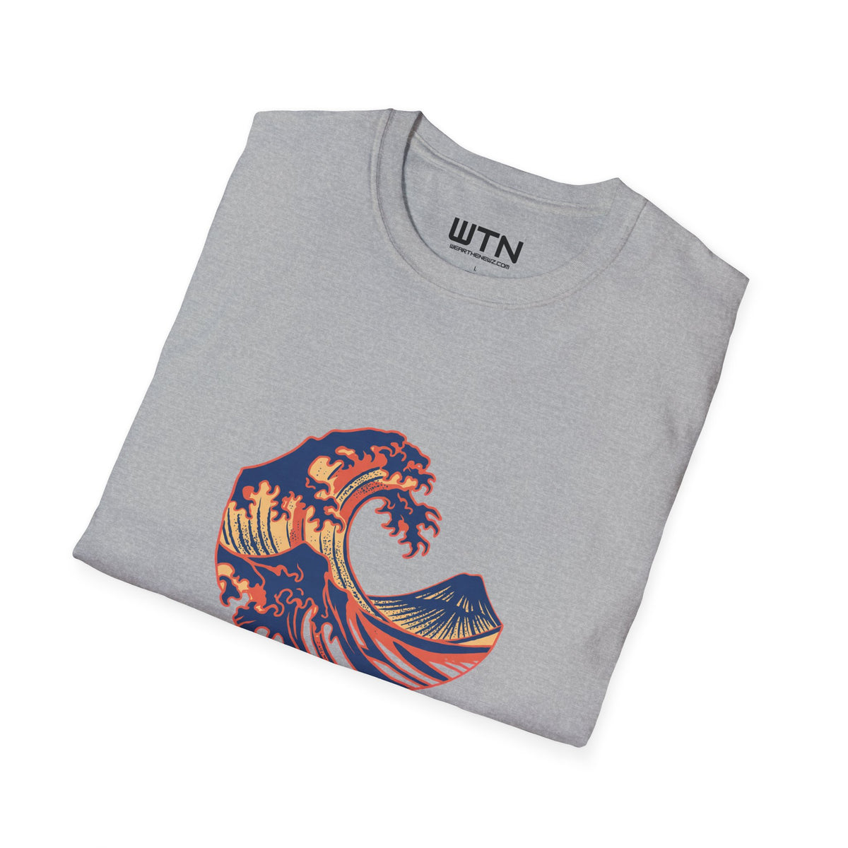Ride the Vinyl Wave Art Tee