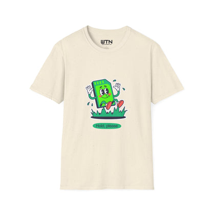 Hold, Please! SD Card Rollercoaster Graphic Tee