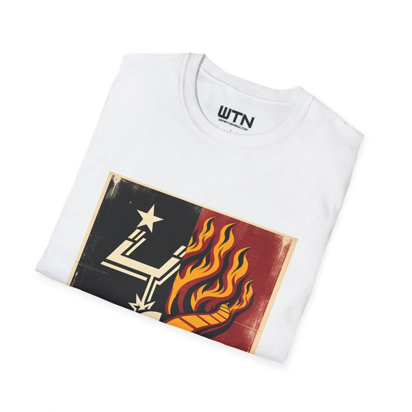 Spurs vs Trail Blazers Inspired Mens Graphic Tee | Womens Graphic Tee | Awesome T Shirts