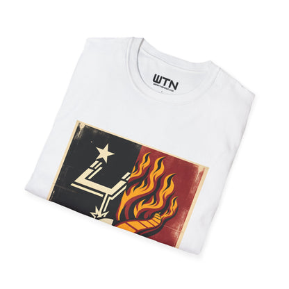 Spurs vs Trail Blazers Inspired Mens Graphic Tee | Womens Graphic Tee | Awesome T Shirts
