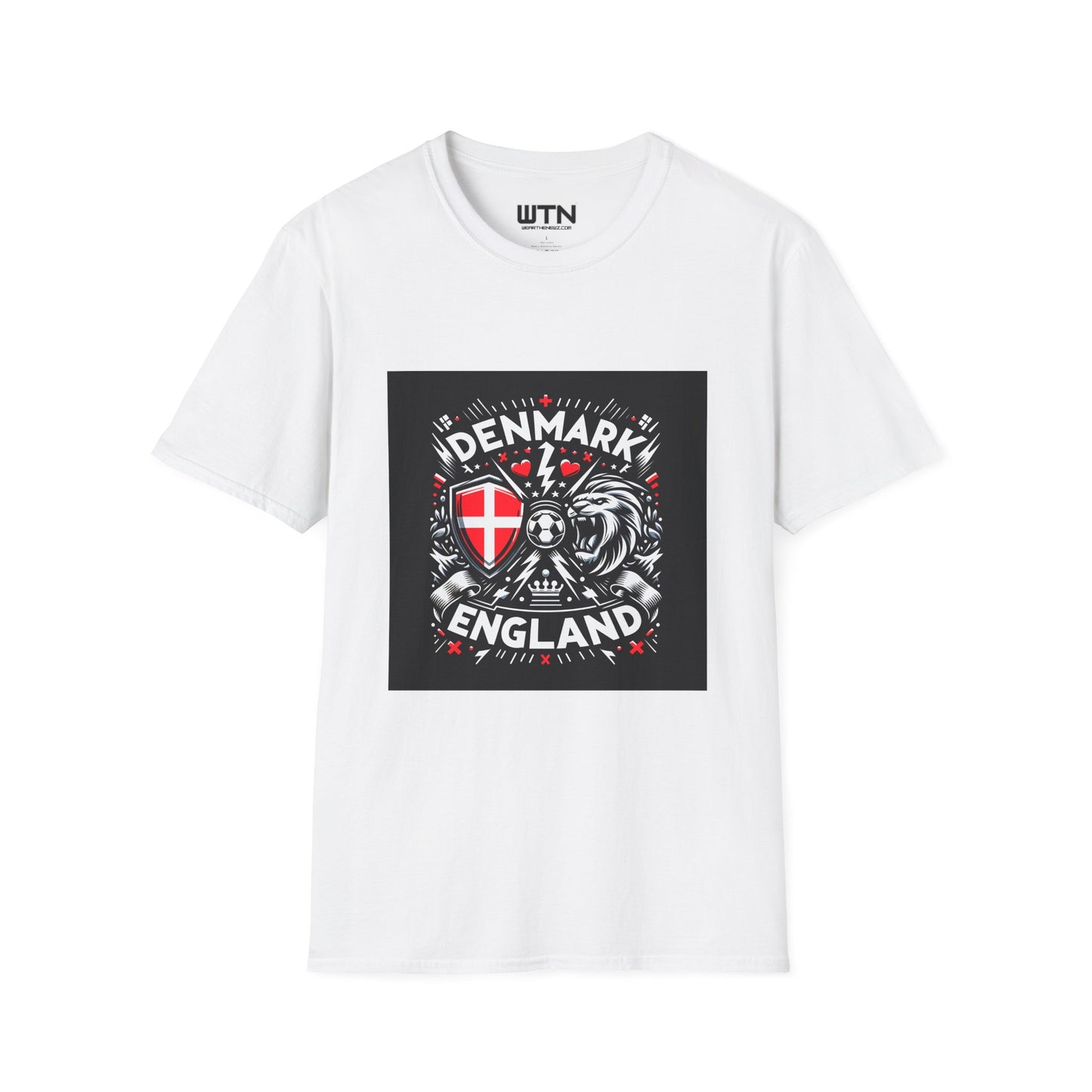 Denmark Vs England  Inspired Mens Graphic Tee | Womens Graphic Tee | Awesome T Shirts