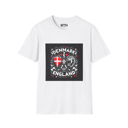 Denmark Vs England  Inspired Mens Graphic Tee | Womens Graphic Tee | Awesome T Shirts