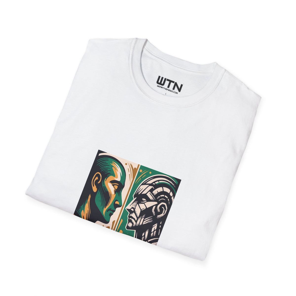 Gallery Duel: AI vs Human Art Deco Art Tee