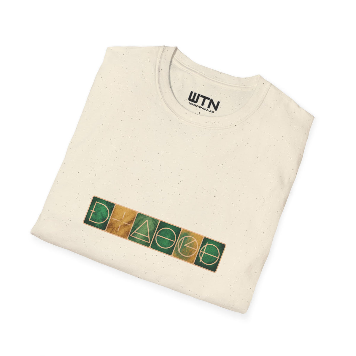 Minimal Crossword Grid Daily Puzzle Art Tee