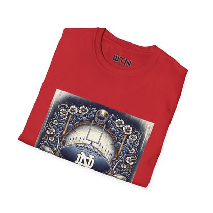 Notre Dame Football Inspired Mens Graphic Tee | Womens Graphic Tee | Awesome T Shirts