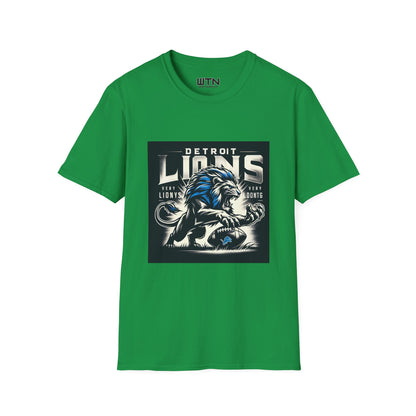 Detroit Lions Inspired Mens Graphic Tee | Womens Graphic Tee | Awesome T Shirts