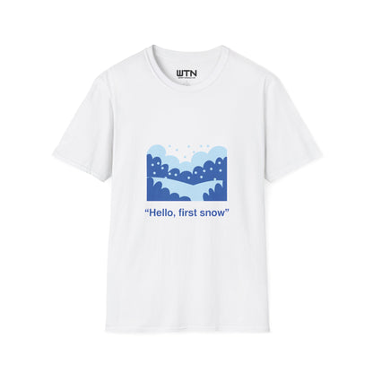 HELLO, FIRST SNOW Graphic Tee