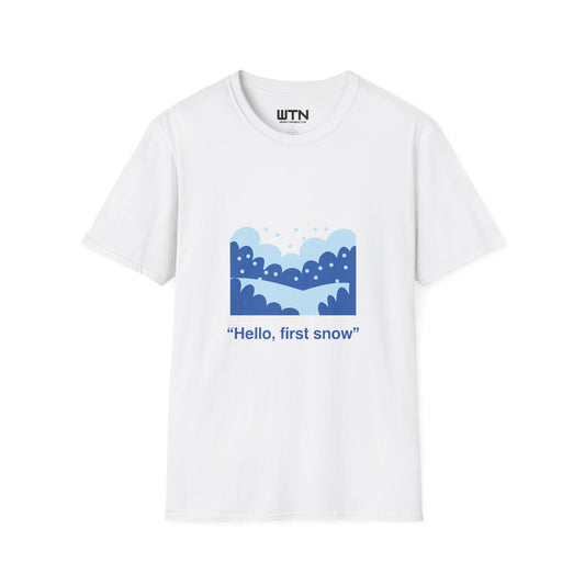 HELLO, FIRST SNOW Graphic Tee