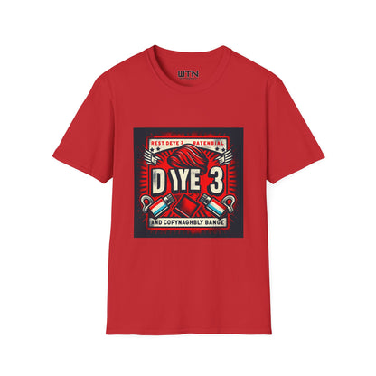 Red dye 3 Inspired Mens Graphic Tee | Womens Graphic Tee | Awesome T Shirts