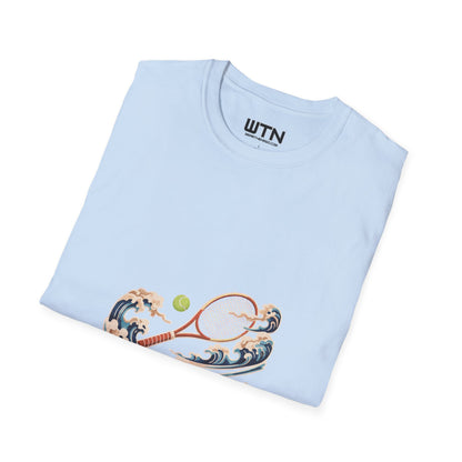 Courtly Motion Ukiyo-e Tennis Art Tee