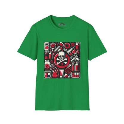Red Dye 3 Inspired Mens Graphic Tee | Womens Graphic Tee | Awesome T Shirts