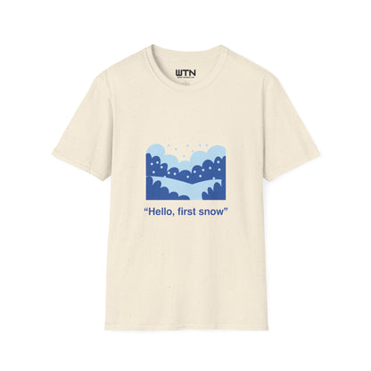 HELLO, FIRST SNOW Graphic Tee