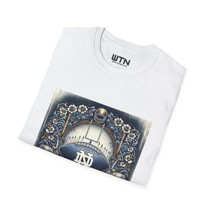 Notre Dame Football Inspired Mens Graphic Tee | Womens Graphic Tee | Awesome T Shirts