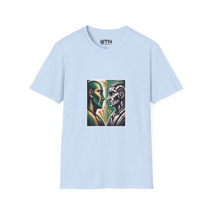 Gallery Duel: AI vs Human Art Deco Art Tee