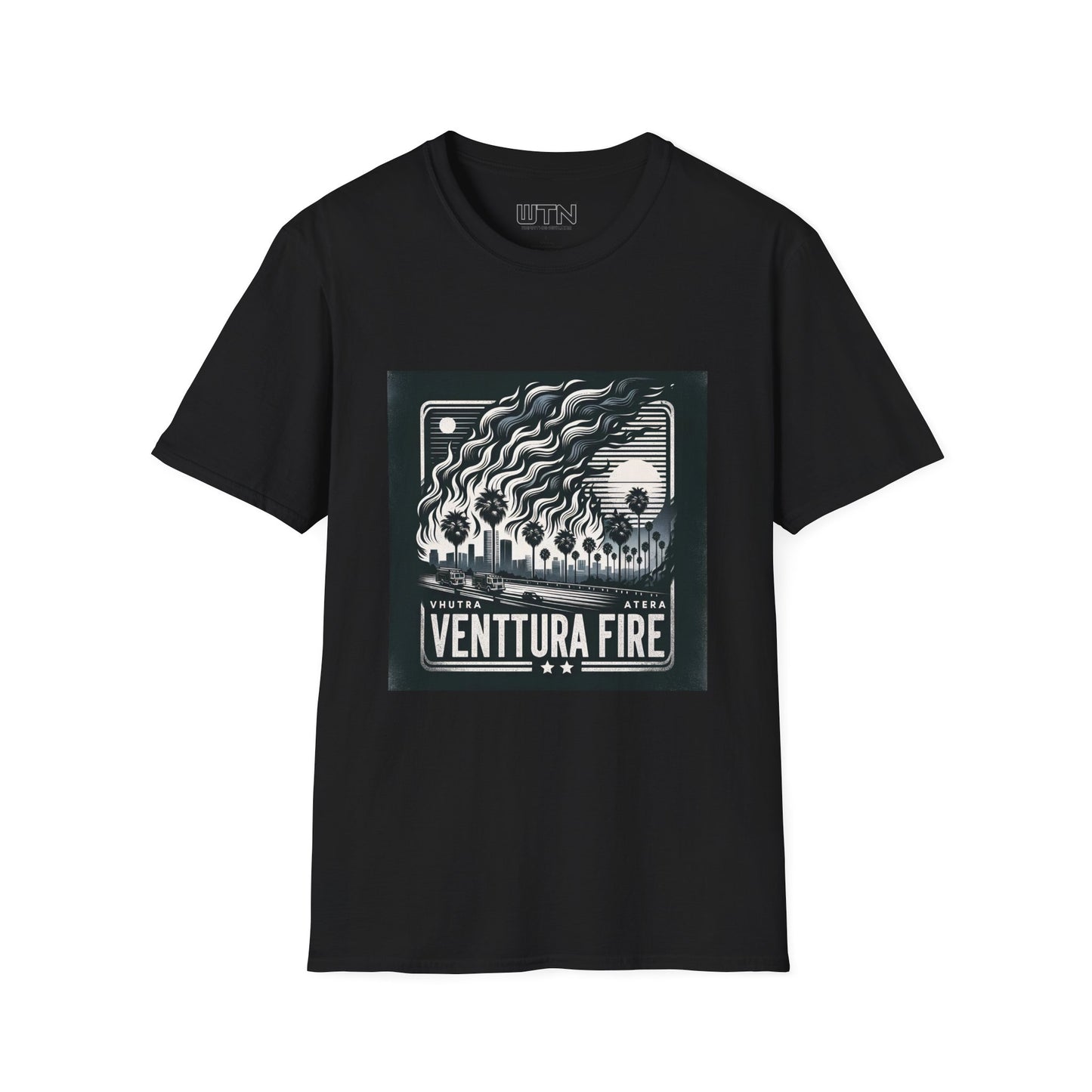 Ventura Fire Inspired Mens Graphic Tee | Womens Graphic Tee | Awesome T Shirts