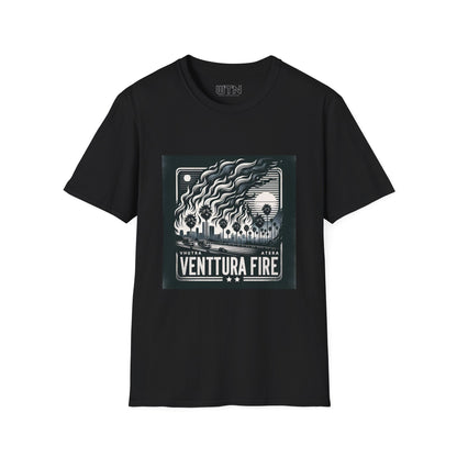 Ventura Fire Inspired Mens Graphic Tee | Womens Graphic Tee | Awesome T Shirts
