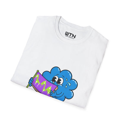 Buy the Dip Cloud - Cute AI Market Mascot Graphic Tee