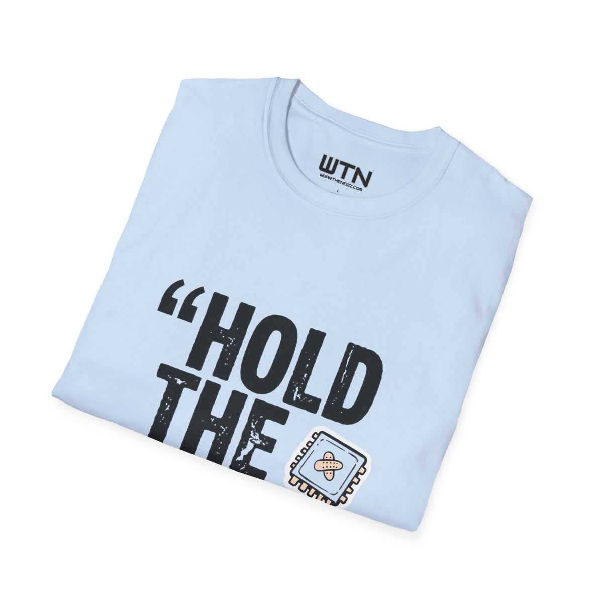 HOLD THE CHIP Trader Joke Graphic Tee