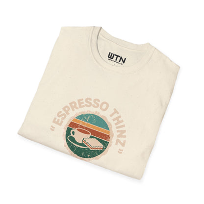 Espresso Thinz Vintage Badge Graphic Tee