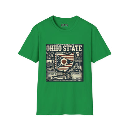 Ohio State Inspired Mens Graphic Tee | Womens Graphic Tee | Awesome T Shirts