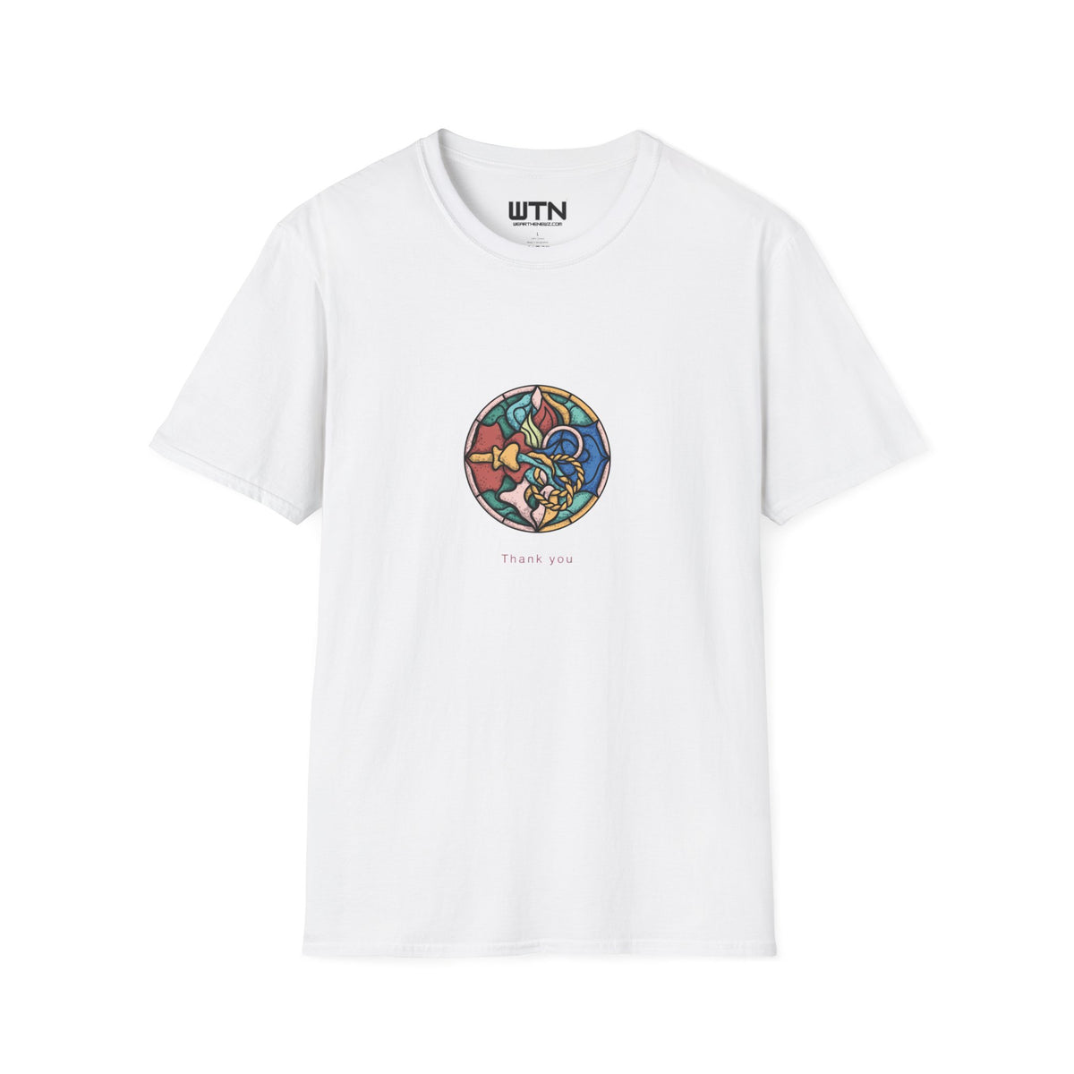 Quiet Badge of Thanks — First Responders Art Tee