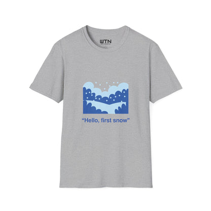 HELLO, FIRST SNOW Graphic Tee