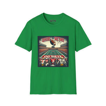 Ohio State vs Notre Dame Inspired Mens Graphic Tee | Womens Graphic Tee | Awesome T Shirts