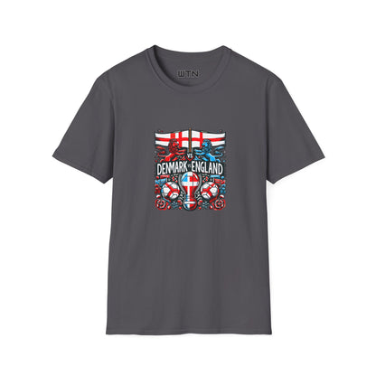 Denmark vs England  Inspired Mens Graphic Tee | Womens Graphic Tee | Awesome T Shirts