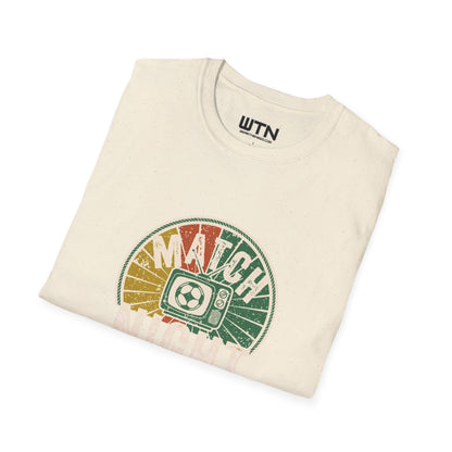 Match Night Weekend Retro Badge Graphic Tee