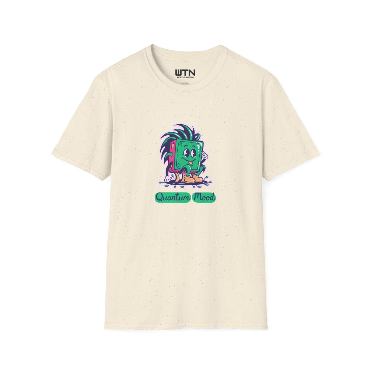 Quantum Mood Chip Mascot Graphic Tee