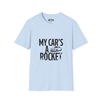 My Car's a Rocket Roast Graphic Tee