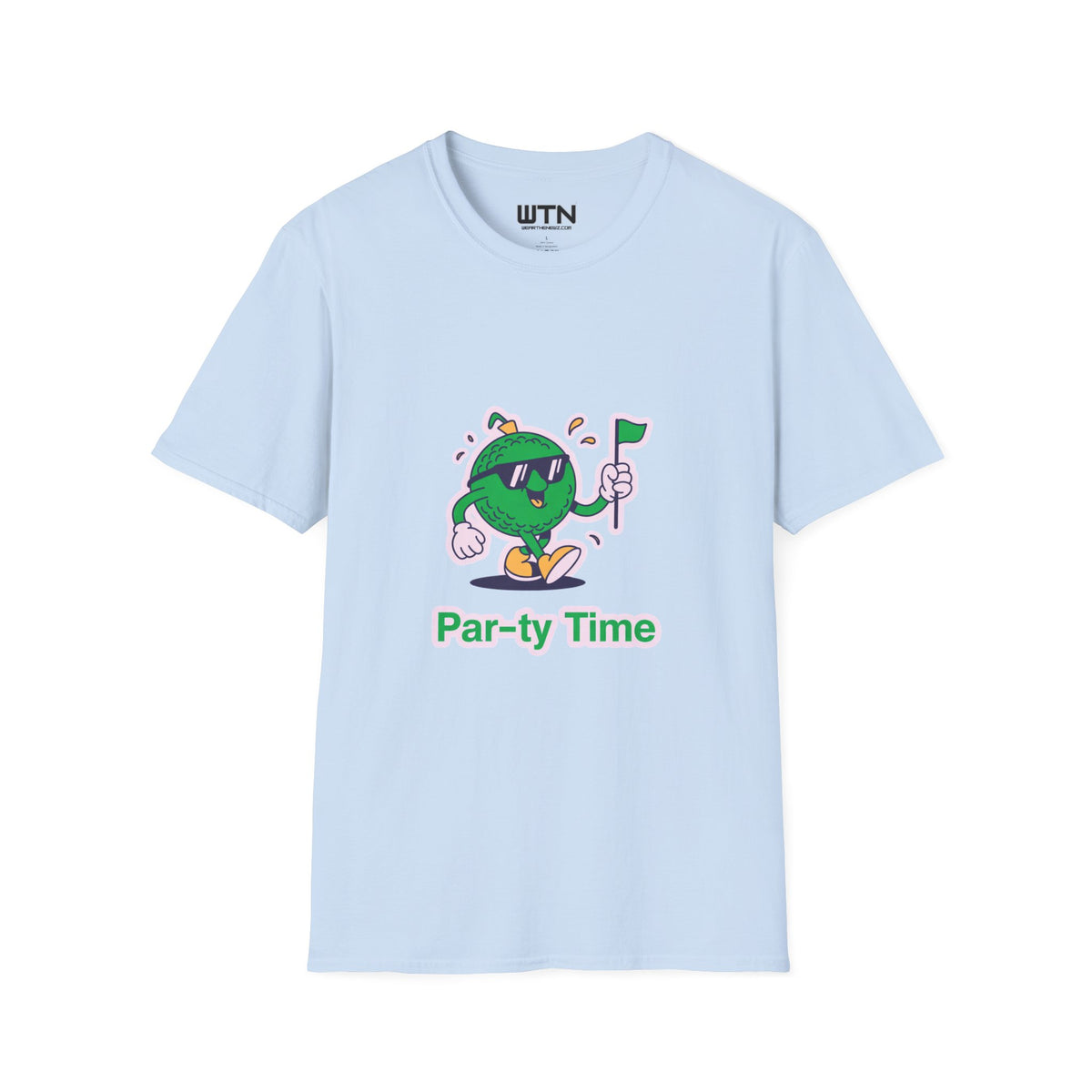 Par-Ty Golf Ball Mascot Graphic Tee