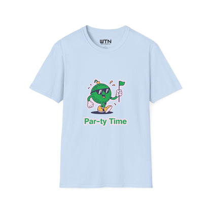 Par-Ty Golf Ball Mascot Graphic Tee