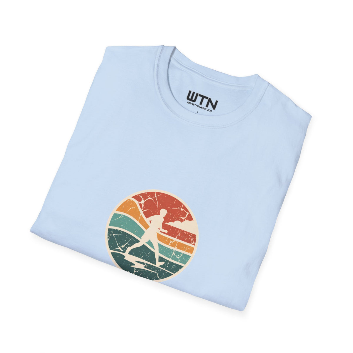 Marathon Day Retro Badge Graphic Tee