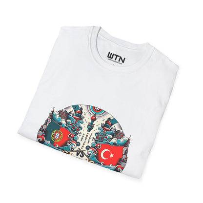 Portugal vs Turkey  Inspired Mens Graphic Tee | Womens Graphic Tee | Awesome T Shirts