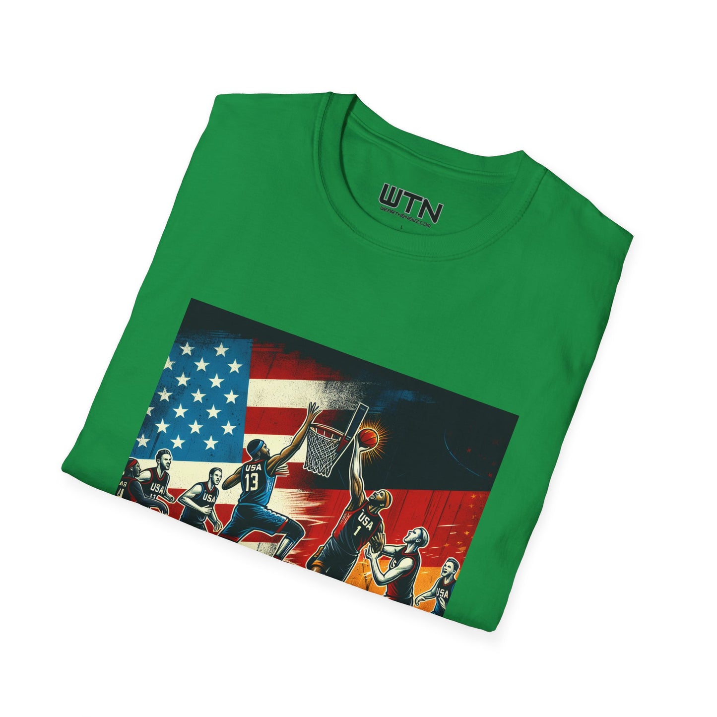 Basketball Rustic Showdown  Inspired Mens Graphic Tee | Womens Graphic Tee | Awesome T Shirts