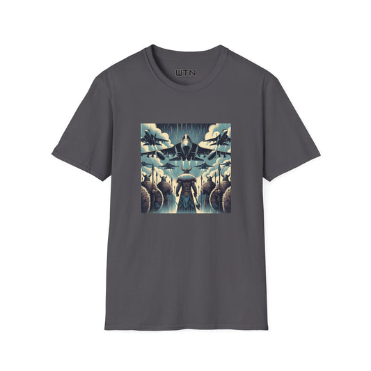Jets vs Vikings Inspired Mens Graphic Tee | Womens Graphic Tee | Awesome T Shirts