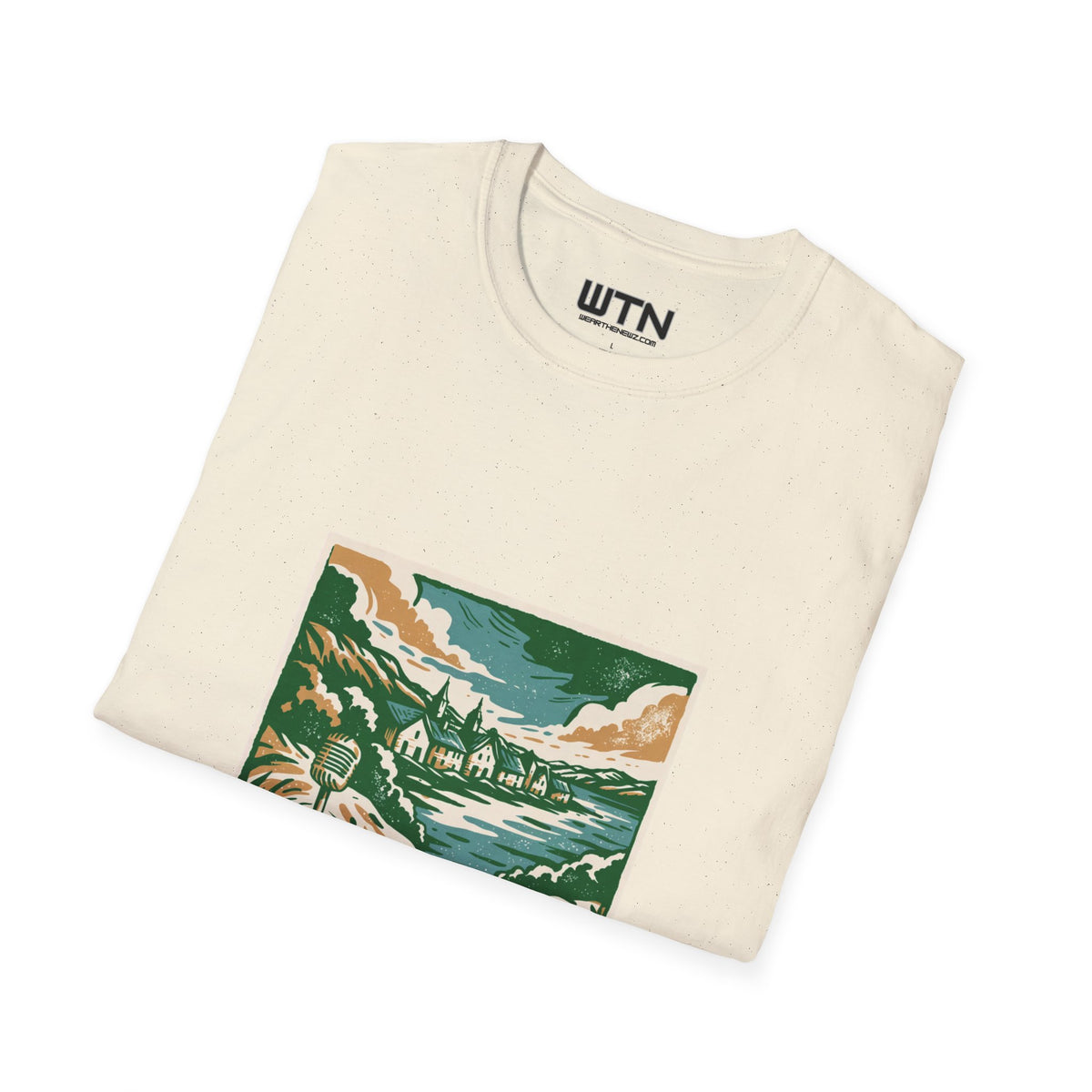 Live From Away: Irish Coastal Broadcast Art Tee