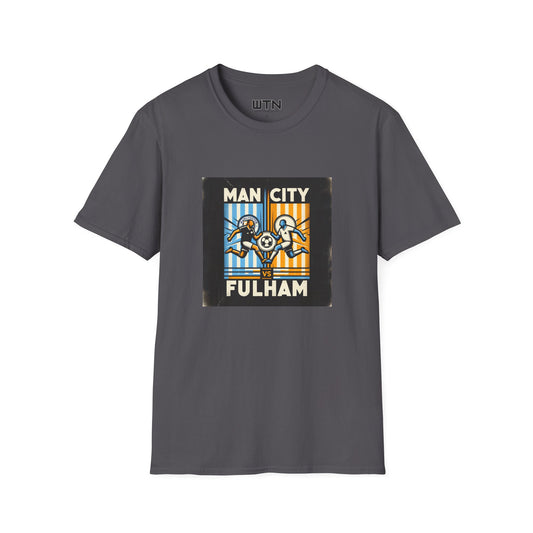 Man City vs Fulham Inspired Mens Graphic Tee | Womens Graphic Tee | Awesome T Shirts