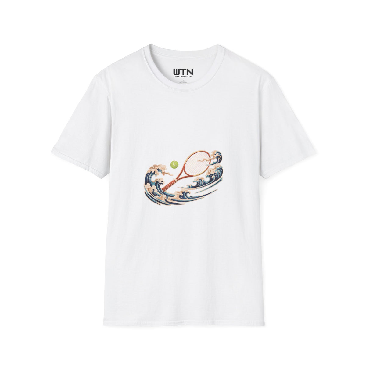 Courtly Motion Ukiyo-e Tennis Art Tee