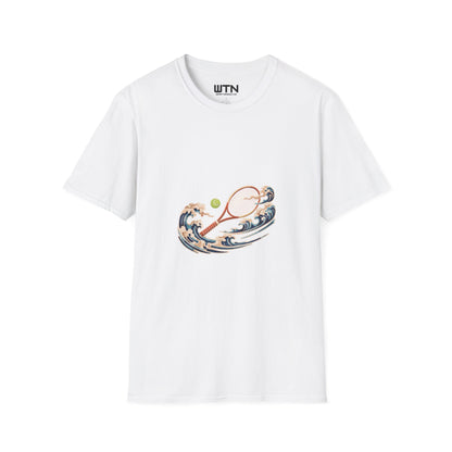 Courtly Motion Ukiyo-e Tennis Art Tee