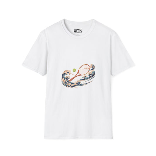 Courtly Motion Ukiyo-e Tennis Art Tee