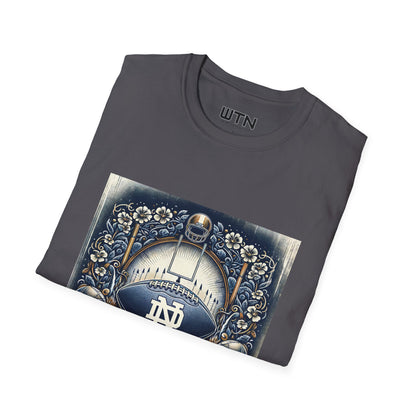 Notre Dame Football Inspired Mens Graphic Tee | Womens Graphic Tee | Awesome T Shirts