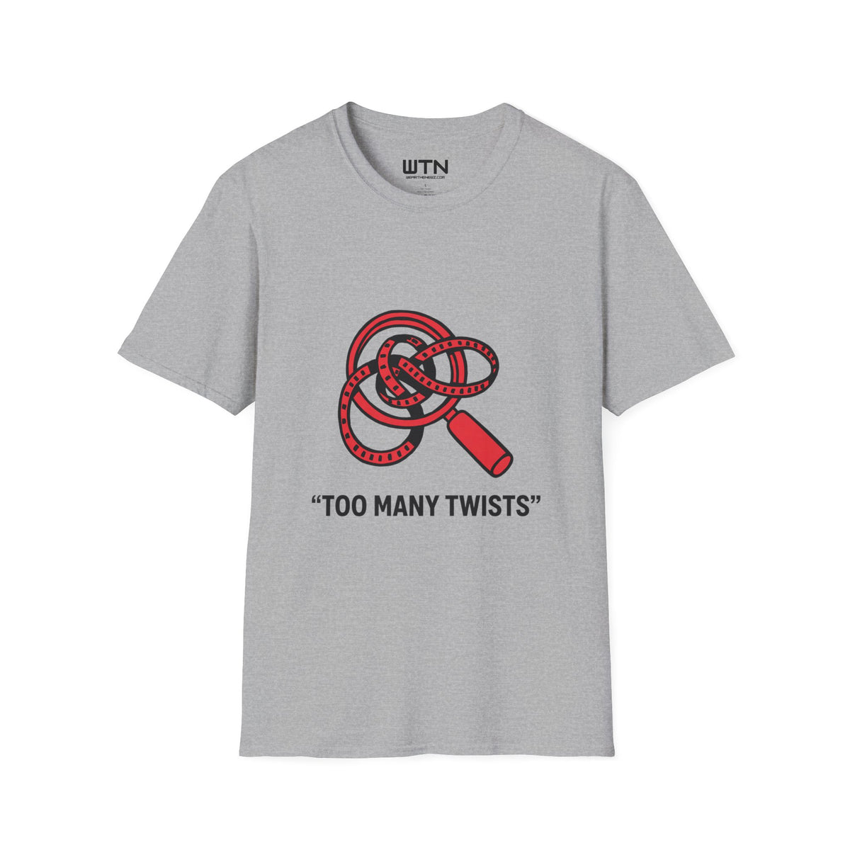 Too Many Twists — Binge-Ready Graphic Tee