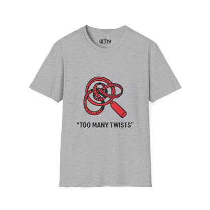 Too Many Twists — Binge-Ready Graphic Tee