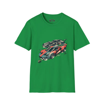 Nascar Iconic Car Race  Inspired Mens Graphic Tee | Womens Graphic Tee | Awesome T Shirts