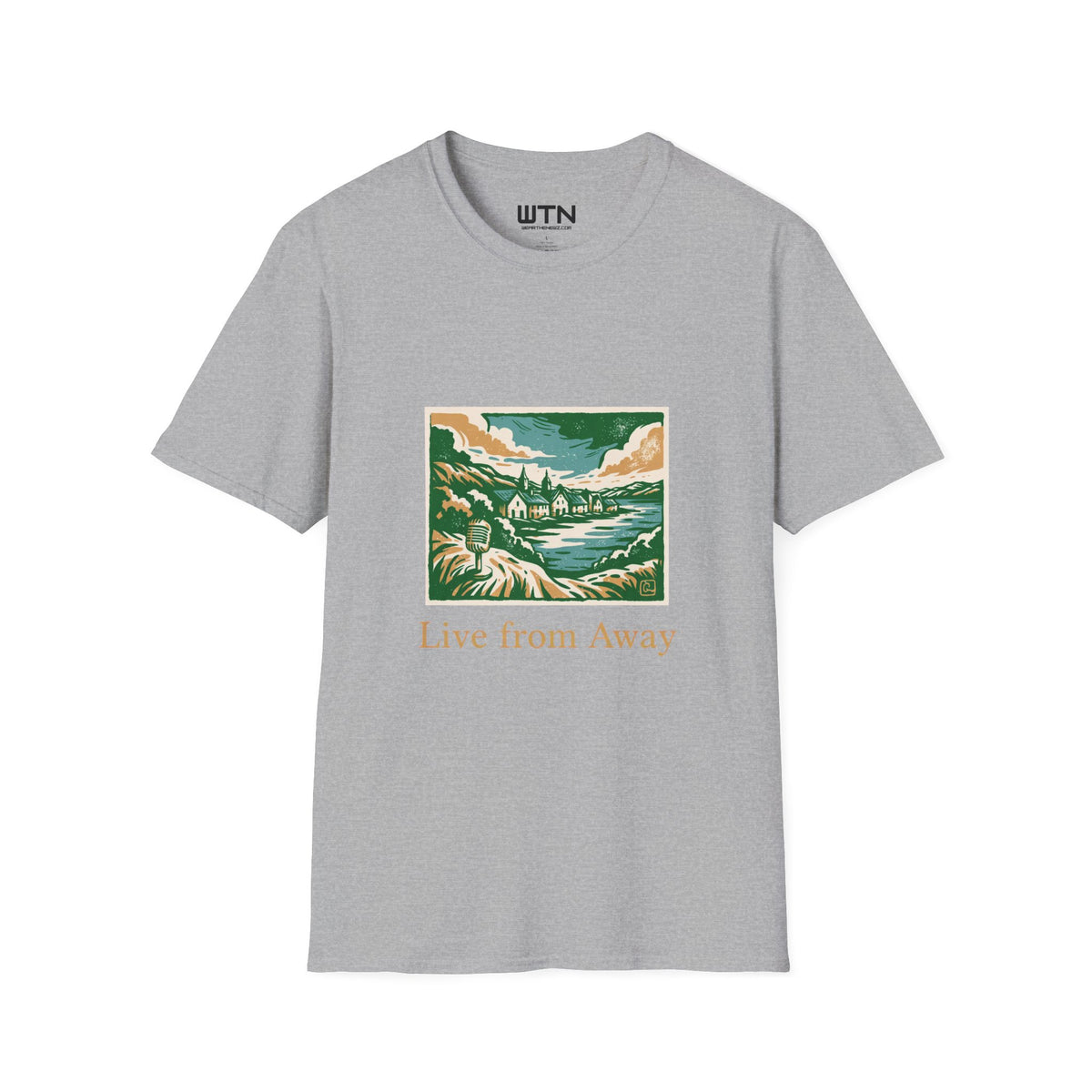 Live From Away: Irish Coastal Broadcast Art Tee