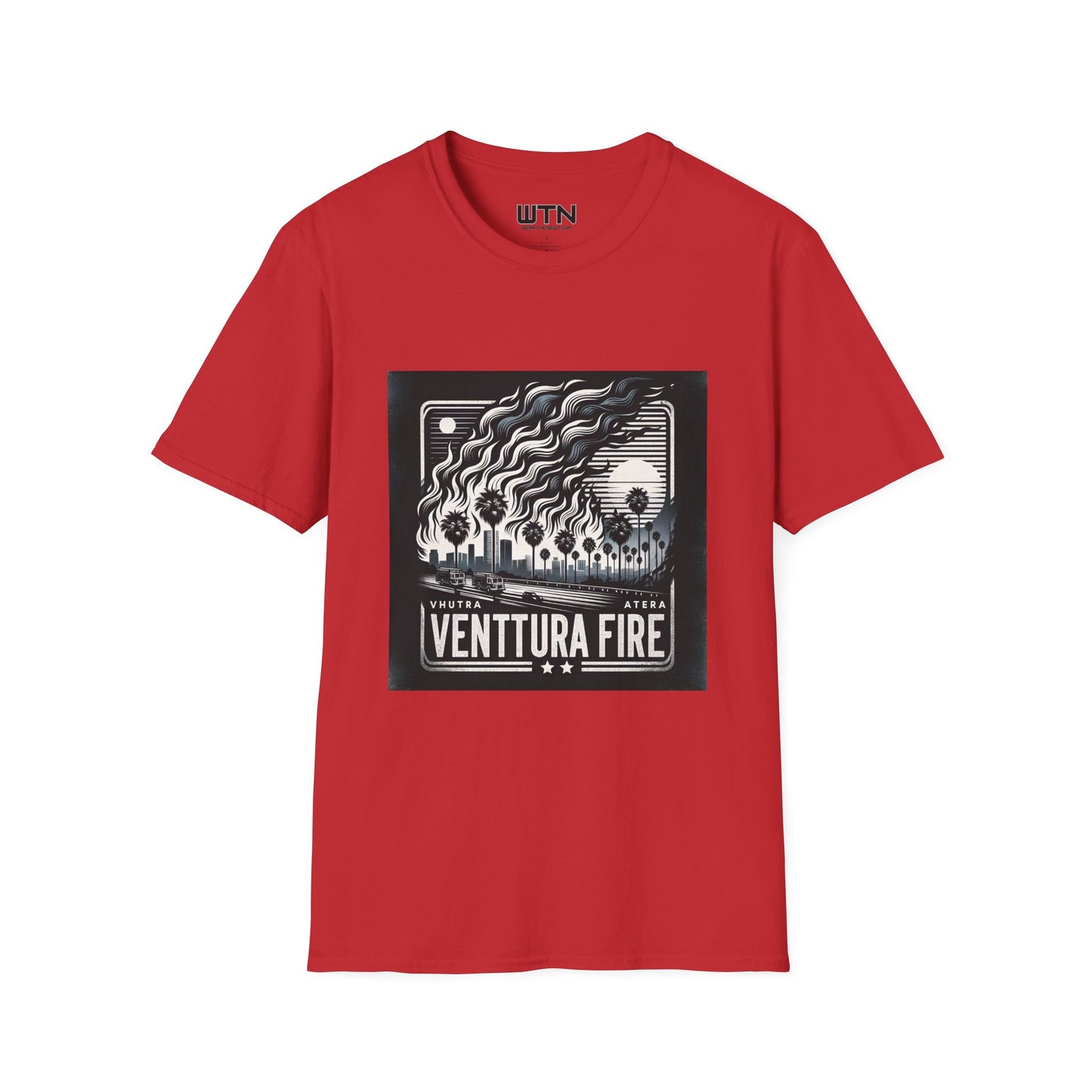 Ventura Fire Inspired Mens Graphic Tee | Womens Graphic Tee | Awesome T Shirts